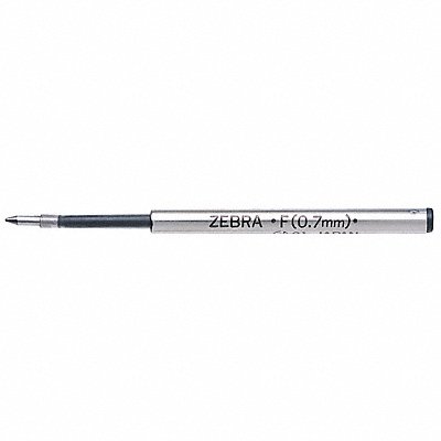 ZEBRA PEN 85512 Pen Ink Refill Ballpoint Black PK2