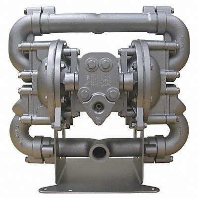SANDPIPER HDF1DB2A Double Diaphram Pump NPT BunaN/SSteel 1/2in 70gpm