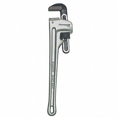 WESTWARD 4YR90 Pipe Wrench I-Beam Serrated 18