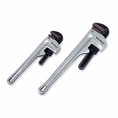 WESTWARD 4YR92 Pipe Wrench I-Beam Serrated 10 14