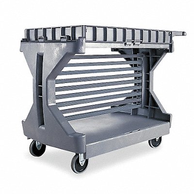 AKRO-MILS 30906 Bin Rail Accessory Kit Grey Steel