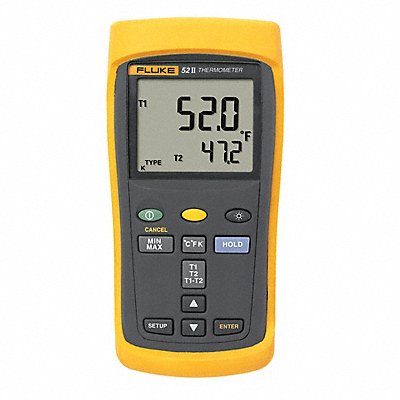FLUKE FLUKE522CWG Fluke-52-2 NIST Thermocouple Thermometer