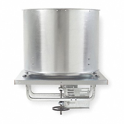 DAYTON 7A911 Steel 69 Dia 73 L 48 H Motorised Roof Fan
