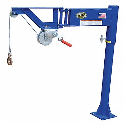 VESTIL VANJ Davit Crane Van 400 Lb Manual