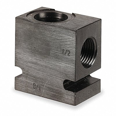PARKER B082A6T Valve Base 9/16-18 SAE Alum 8-2 Cavity