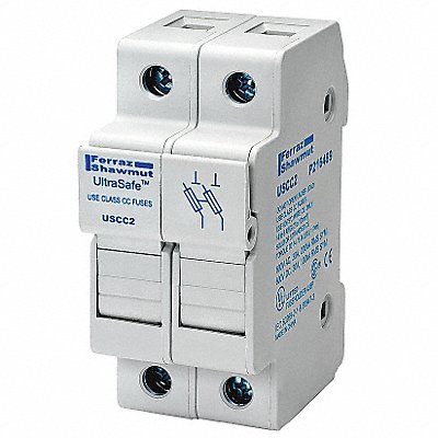 MERSEN USCC2 Fuse Block 0 to 30A Class CC 2 Pole