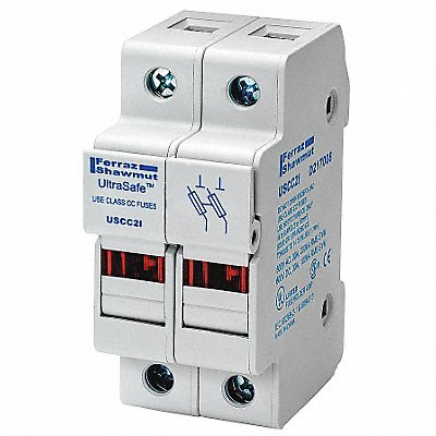 MERSEN USCC2I Fuse Block 0 to 30A Class CC 2 Pole