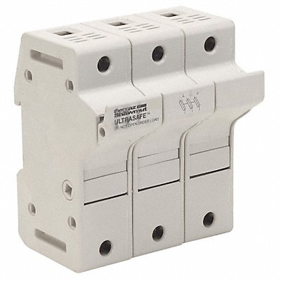 MERSEN US3J3 Fuse Block 0 to 30A Class J 3 Pole