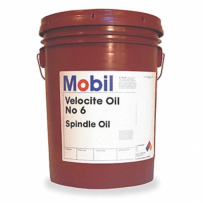 MOBIL 105482 Way Oil Amber Mineral 5 gal.