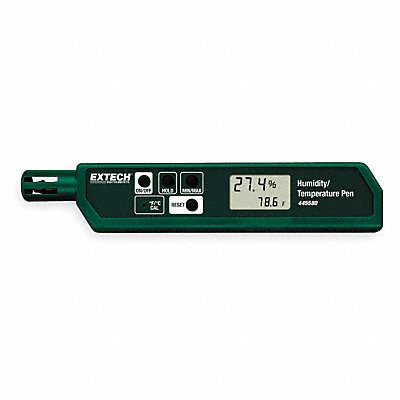 EXTECH 445580 Temp/Humdty Mtr 10 to 90 per Rel Hum Rng