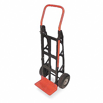 DAYTON 4ZJ31 Hand Truck 600 lb 50 x21 x18 Black