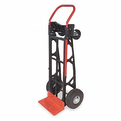 DAYTON 4ZJ32 ConVerticalible Hand Truck 600lb 50 x21 x18