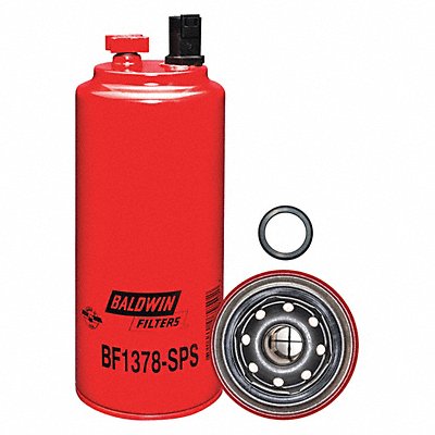 BALDWIN FILTERS BF1378SPS Fuel Filter 10-1/32x3-23/32x10-1/32 In