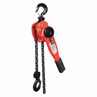 DAYTON 4ZX43 Lever Chain Hoist 1500 lb Lift 5 ft.