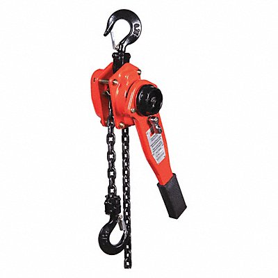 DAYTON 4ZX45 Lever Chain Hoist 1500 lb Lift 20 ft.