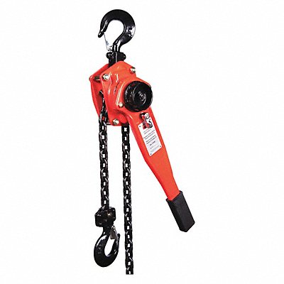 DAYTON 4ZX46 Lever Chain Hoist 3000 lb Lift 5 ft.