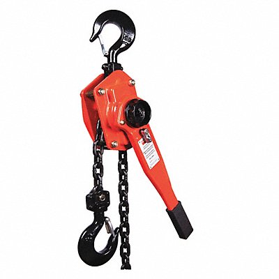 DAYTON 4ZX50 Lever Chain Hoist 6000 lb Lift 20 ft.