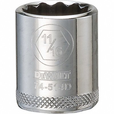 DEWALT DWMT74514OSP Socket 12 pt 3/8in 11/16in SAE