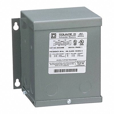 SQUARE D 500SV46B Transformer 120/240VAC 16/32VAC 500VA