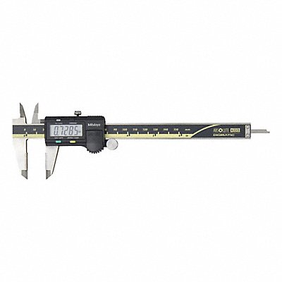 MITUTOYO 500-160-30 CAL Calibrated Caliper: 0 in to 6 in /0 mm to 150 mm, +/- 0.02mm Accuracy, Included, Cabled