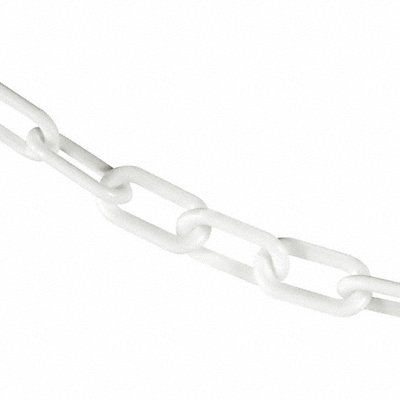 GRAINGER 5000150 Plastic Chain 50 ft L White