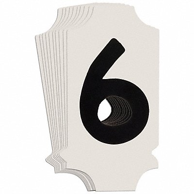 BRADY 5010P6 Numbers and Letters Labels PK 10