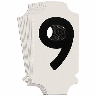 BRADY 5010P9 Numbers and Letters Labels PK 10