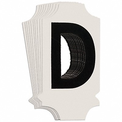 BRADY 5010PD Numbers and Letters Labels PK 10