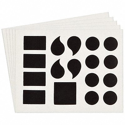 BRADY 5010PPUN Numbers and Letters Labels PK 10