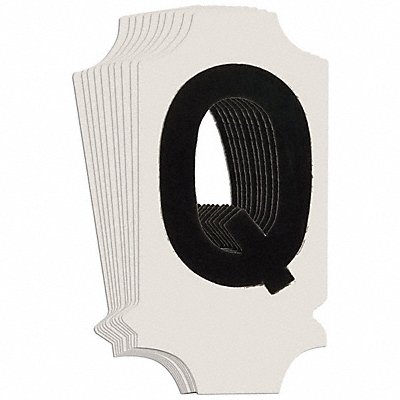 BRADY 5010PQ Numbers and Letters Labels PK 10
