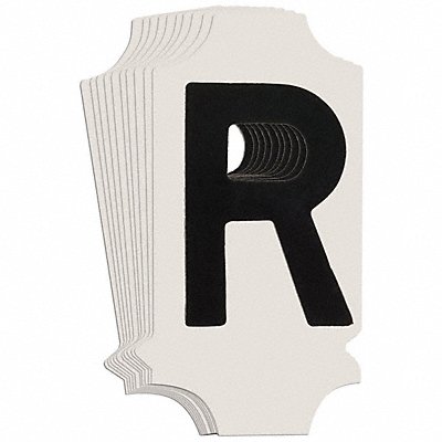 BRADY 5010PR Numbers and Letters Labels PK 10