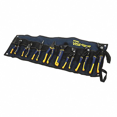 VISE GRIP 2078712 GrooveLock/ProPliers Kit Bag Set 8 pcs.