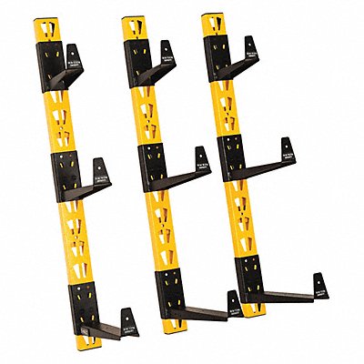 DEWALT DXSTACLR Wall Mount Cantilever Rack 3 pcs