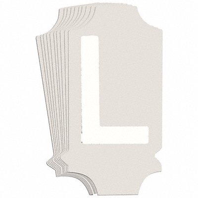 BRADY 5040PL Numbers and Letters Labels PK 10