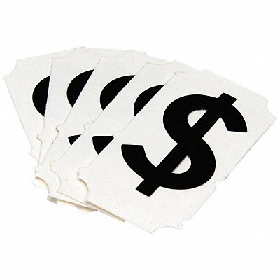 800N68 BRADY 5050P Numbers and Letters Labels PK 10