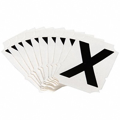 BRADY 5050PX Numbers and Letters Labels PK 10