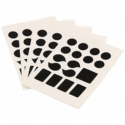 BRADY 5050PPUN Numbers and Letters Labels PK 10