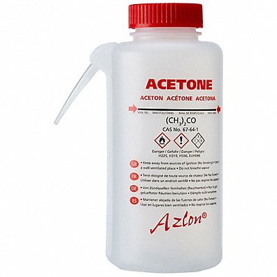 DYNALON WGW802P Wash Bottle 500 mL 75 mm Dia PK5