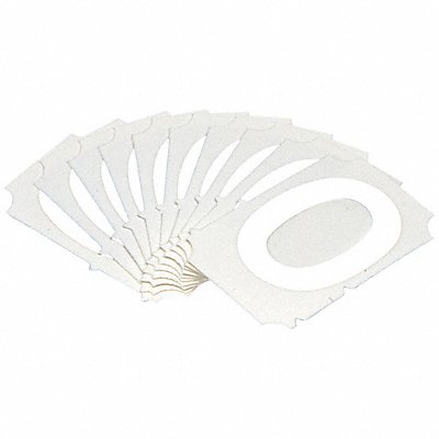 BRADY 5080P0 Numbers and Letters Labels PK 10
