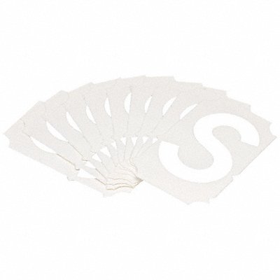 BRADY 5080PS Numbers and Letters Labels PK 10