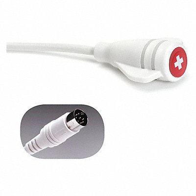 CREST HEALTHCARE SUPPLY 8904W8 Call Cord Rauland 8-Pin Din 8 ft L