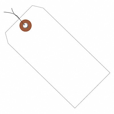 PARTNERS BRAND G26050W Wire Plastic Shipping Tag 4-3/4 x2-3/8 PK100