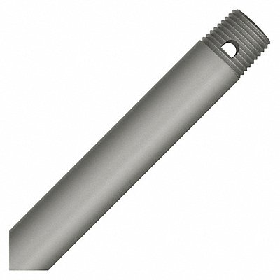 HUNTER 99301 Downrod 12 L Matte Silver Steel