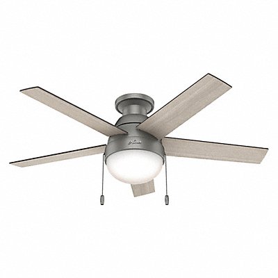 HUNTER 59270 Decorative Ceiling Fan 46 L 120VAC