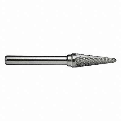 CLE-LINE C17567 Cone Burr Radius End 1/2 Carbide
