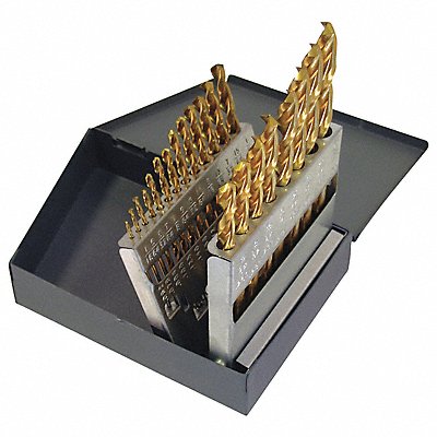 CLE-LINE C18702 TiN HD Parabolic 21Pc Set 1/16-3/8x64
