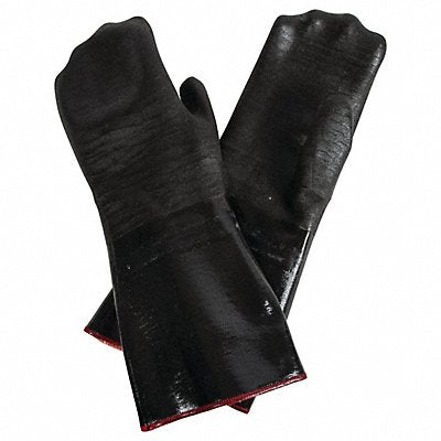 SAN JAMAR 6786RMTXL Oven Mitt Neoprene Black PR