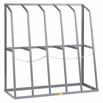 LITTLE GIANT BR246060 Vertical Bar Rack 5-Bays 24 x 60