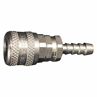MILTON 7766 A Style Coupler 3/8 Hose Barb PK10
