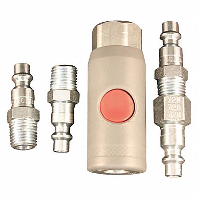 MILTON S219 M Style Safety Coupler and Plug Kit